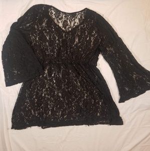 Torrid Lace a Swimsuit Cover up dress